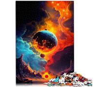 Puzzle da 1000 pezzi per adulti Cosmic Garden per puzzle Aiuta il cervello a allenare i giocattoli avvincenti per sviluppare pazienza 26 x 38 cm