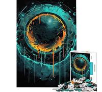 Puzzle da 1000 pezzi per adulti "Cosmic Gate Collapse" Gioco interattivo per adulti ideale come regalo per donne o per tutta la famiglia (dimensioni 38x52cm)
