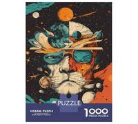 Puzzle Da 1000 Pezzi Per Adulti Cosmic Lion Abstract Space Puzzle Giochi Rilassanti Taglio Di Precisione Regali Unici Per Compleanni E Occasioni Speciali 70x50cm/1000pcs