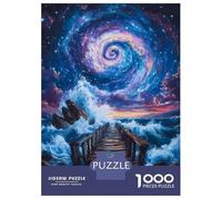 Puzzle Da 1000 Pezzi Per Adulti Cosmic Pier Puzzle Gioco Rompicapo Decorazione Da Parete Regali Unici Per Compleanno E Natale 70x50cm/1000pcs