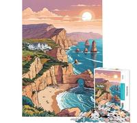 Puzzle da 1000 pezzi per adulti Costa dei Dodici Apostoli sfida educativa regalo per donne gioco pratico per età dai 14 anni in su (38x52cm)