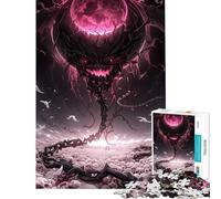 Puzzle da 1000 pezzi per adulti creatura dark fantasy stimola la mente sfida impegnativa gioco rilassante per maggiori di 14 anni (50x75cm)