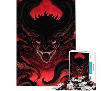 Puzzle da 1000 pezzi per adulti Creatura del Mito di Cthulhu Puzzle educativo da 1000 pezzi Sfida impegnativa compleanno e Natale (75x50cm)