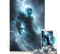 Puzzle da 1000 pezzi per adulti, Creatura della Tempesta Elementale, Gioco Impossibile, Sfida Difficile, Rafforza l'amore tra le coppie 38x52cm