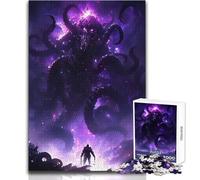 Puzzle da 1000 pezzi per adulti Creatura dell'oscurità Goditi un dolce relax e svago Vestibilità stabile Taglio preciso Dimensioni del giocattolo: 50x75cm