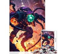 Puzzle da 1000 pezzi per adulti creature cibernetiche giocattoli per la decorazione della casa regali di Babbo Natale segreto gioco pratico allena il tuo cervello e le tue mani dimensioni 38x26cm
