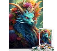 Puzzle da 1000 pezzi per adulti creature fantasy mitologiche giocattoli per la decorazione della casa ottimo regalo gioco pratico con pezzi completamente interconnessi di forma casuale38x52cm