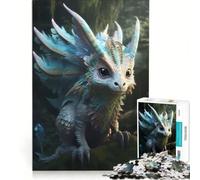 Puzzle da 1000 pezzi per adulti creature mitologiche e fantastiche gioco educativo difficile e stimolante gioco unico e avvincente 38x52cm