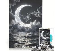 Puzzle da 1000 pezzi per adulti, Crescent Chaos, giocattolo educativo, difficile, ideale per compleanni e Natale 38x26cm