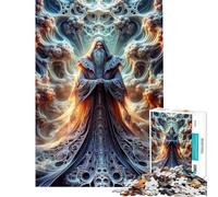 Puzzle da 1000 pezzi per adulti Cronache del Frattale Puzzle per adolescenti Giocattolo Decorazione da parete Regalo perfetto per gli appassionati di videogiochi (dimensioni 38x52cm)