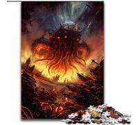 Puzzle da 1000 pezzi per adulti "Cthulhu Invasion" Puzzle in cartone, ideale come regalo di compleanno o per le feste, giocattolo da festa 1000 pezzi(26x38cm)