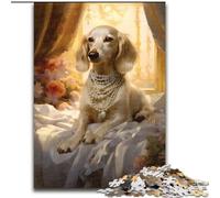 Puzzle da 1000 pezzi per adulti, cucciolo coccolato, in legno, un regalo perfetto per il divertimento in famiglia, 50x75cm, per arredare la casa, allenare la mente e come regalo per le feste