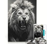 Puzzle da 1000 pezzi per adulti "Cuor di Leone" con contrasti gioco divertente interazione genitore-figlio ogni pezzo è unico 38x26cm