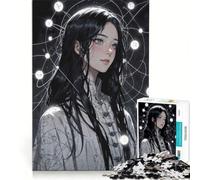 Puzzle da 1000 pezzi per adulti "Custode Celeste︰ Tessitore di Costellazioni", gioco divertente, interazione genitore-figlio, con poster e foglio di curiosità abbinati 38x52cm
