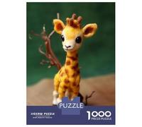 Puzzle Da 1000 Pezzi Per Adulti Cute African Baby Giraffe Puzzle Per Adulti Giochi Rilassanti Ma Divertenti E Umoristici Ottimo Regalo Per I Giocatori 38x26cm/1000pcs