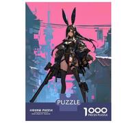 Puzzle Da 1000 Pezzi Per Adulti Cyber Bunny Warrior Puzzle Per Adolescenti Giochi Rilassanti Migliora La Memoria Regali Unici Per Compleanno E Natale 38x26cm/1000pcs