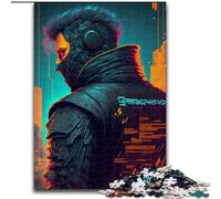 Puzzle da 1000 pezzi per adulti Cyborg Man Puzzle in cartone Regalo perfetto per l'arredamento della casa e il divertimento delle feste Dimensioni 38x26cm