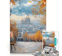 Puzzle da 1000 pezzi per adulti da dipingere ad agosto Gioco divertente per genitori e figli Interazione genitore-figlio Ogni pezzo è unico 50x75cm