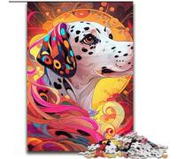 Puzzle da 1000 pezzi per adulti dalmata in legno, attività divertente per la casa 50x75cm, giocattolo educativo per adolescenti, decorazione per casa e ufficio
