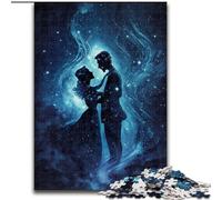 Puzzle da 1000 pezzi per adulti Danza nello spazio Puzzle da 1000 pezzi per adulti Regalo di Natale per adolescenti Riduzione dello stress fantastico per la famiglia (26x38cm)