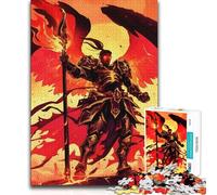 Puzzle da 1000 pezzi per adulti Dark Angel Paladin Phoenix Presents per donne Gioco impossibile per età 14+ Gioco 38x26cm