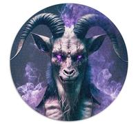 Puzzle da 1000 pezzi per adulti, Dark Lord, puzzle rotondo da 1000 pezzi, gioco rompicapo per adolescenti, regalo perfetto per le feste, 67,5x67,5 cm.