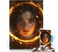Puzzle da 1000 pezzi per adulti Dea Cosmica Aiuta il cervello ad allenare i giocattoli che creano dipendenza per coltivare la pazienza Opera d'arte 52x38cm