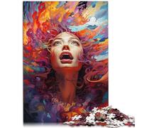 Puzzle da 1000 pezzi per adulti dea per puzzle Aiuta il cervello ad allenare i giocattoli avvincenti per promuovere la pazienza 26 x 38 cm