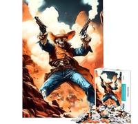 Puzzle da 1000 pezzi per adulti "Dead Man's Dust" sfida educativa difficile rilassante adatto a partire dai 14 anni (50x75cm)