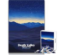 Puzzle da 1000 pezzi per adulti Death Valley National Park, accogliente e rilassante, giocattolo da gioco avanzato con taglio di precisione, dimensioni 38x52cm