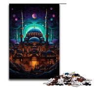 Puzzle da 1000 pezzi per adulti decorazione da parete della Basilica di Santa Sofia in Turchia adatto per la decorazione del desktop 75x50 cm