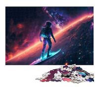 Puzzle da 1000 pezzi per adulti decorazione da parete Il confine della Via Lattea regalo di compleanno arte murale (dimensioni 38x26 cm)
