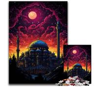 Puzzle da 1000 pezzi per adulti della Basilica di Santa Sofia in Turchia puzzle difficili per adulti idea regalo di compleanno gioco rompicapo impegnativo 1000 pezzi (38x26 cm)