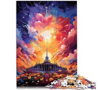 Puzzle da 1000 pezzi per adulti della casa del Parlamento Canber puzzle per la decorazione della casa 50 x 74,9 cm per adolescenti dai 14 anni in su