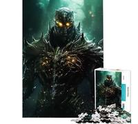 Puzzle da 1000 pezzi per adulti Demone della foresta gioco rompicapo giocattolo educativo regalo di compleanno analisi e logica (dimensioni 75x50cm)