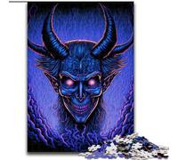 Puzzle da 1000 pezzi per adulti "Demone" in legno, un regalo perfetto per la famiglia, 50x75cm, ideale per decorare la casa, allenare la mente e come regalo per le feste