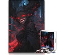 Puzzle da 1000 pezzi per adulti Demone ragazza con corna Goditi un dolce relax e svago Misura stabile e taglio preciso Dimensioni del giocattolo: 50x75cm