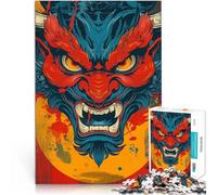 Puzzle da 1000 pezzi per adulti Demone Yokai Oni per il giocattolo di sfida del gioco educativo offerte come regali per tutta la famiglia 52x38cm