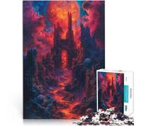 Puzzle da 1000 pezzi per adulti demoni inferno puzzle gioco pratico 26 x 38 cm Collezione di artisti Belle Arti Adatto per adolescenti dai 14 anni in su