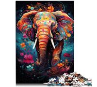 Puzzle da 1000 pezzi per adulti di caro elefante, il puzzle educativo è ideale come regalo per tutta la famiglia, 26 x 38 cm