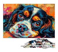 Puzzle da 1000 pezzi per adulti di Dog on The Ground Puzzle per adulti Gioco educativo di carta (dimensioni 38x26 cm)