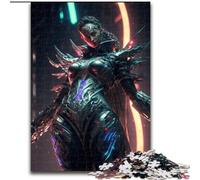 Puzzle da 1000 pezzi per adulti "Diavoletto" in legno, regalo perfetto per bambini dai 14 anni in su, 50x75cm, stimolante e divertente, attività per famiglie