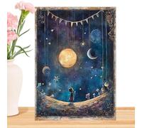 Puzzle Da 1000 Pezzi Per Adulti Dimensioni 70 X 51 Cm Decorazione Romantica | Puzzle a Stella per Bambini Adulti Famiglia Uffici Situazioni Sociali Scuola Aula Scrivania Festa