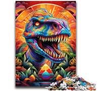 Puzzle da 1000 pezzi per adulti, dinosauri antichi, 1000 pezzi per adolescenti, giochi di attività per famiglie stimolanti, giocattolo fai da te per decorazioni murali per la casa, regali (75x50cm)