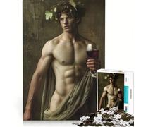 Puzzle da 1000 pezzi per adulti Dio del Vino, gioco rompicapo, difficile, compleanno e Natale 38x26cm