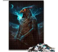 Puzzle da 1000 pezzi per adulti "Dio della Saggezza" in legno, attività divertente per la casa, 50x75cm, rompicapo stimolante, giocattolo rilassante per adolescenti