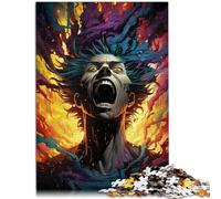 Puzzle da 1000 pezzi per adulti Dio dell'universo puzzle da toccare, gioco fantastici regali e giocattoli per adolescenti dai 14 anni in su, 26 x 38 cm