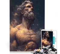 Puzzle da 1000 pezzi per adulti "Dio e le stelle", gioco educativo, rilassante e stimolante per la mente, ottimo regalo per gli appassionati di videogiochi 38x52cm