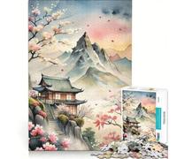 Puzzle da 1000 pezzi per adulti, dipinti classici cinesi, gioco rompicapo, difficile, per rafforzare l'amore tra le coppie 50x75cm