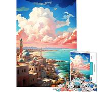 Puzzle da 1000 pezzi per adulti dipinto ad olio di Alessandria Aiuta ad allenare la mente Sfida impegnativa Gioco rilassante per maggiori di 14 anni 38x52cm